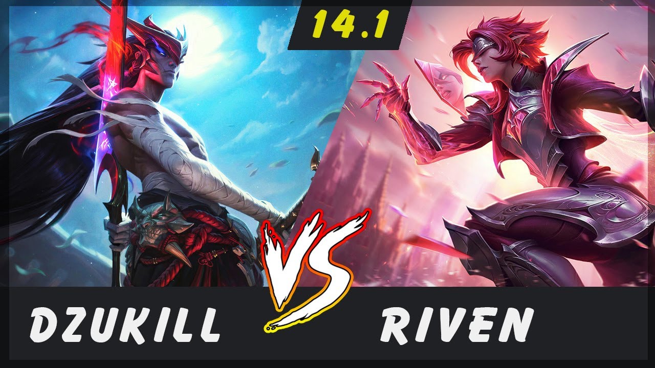 Dzukill - Yone vs Riven TOP #2 Patch 14.1 - Yone Gameplay