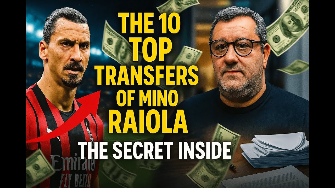 10 Top Football Transfers of Mino Raiola