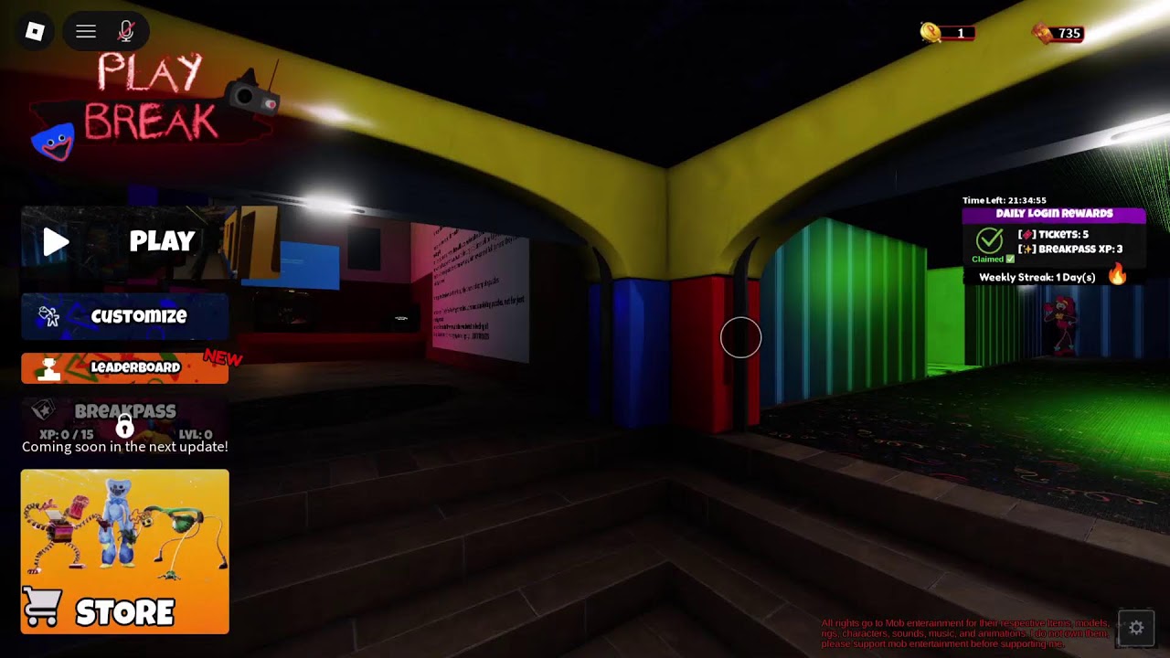 Roblox Playbreak stream until bored AGAIN