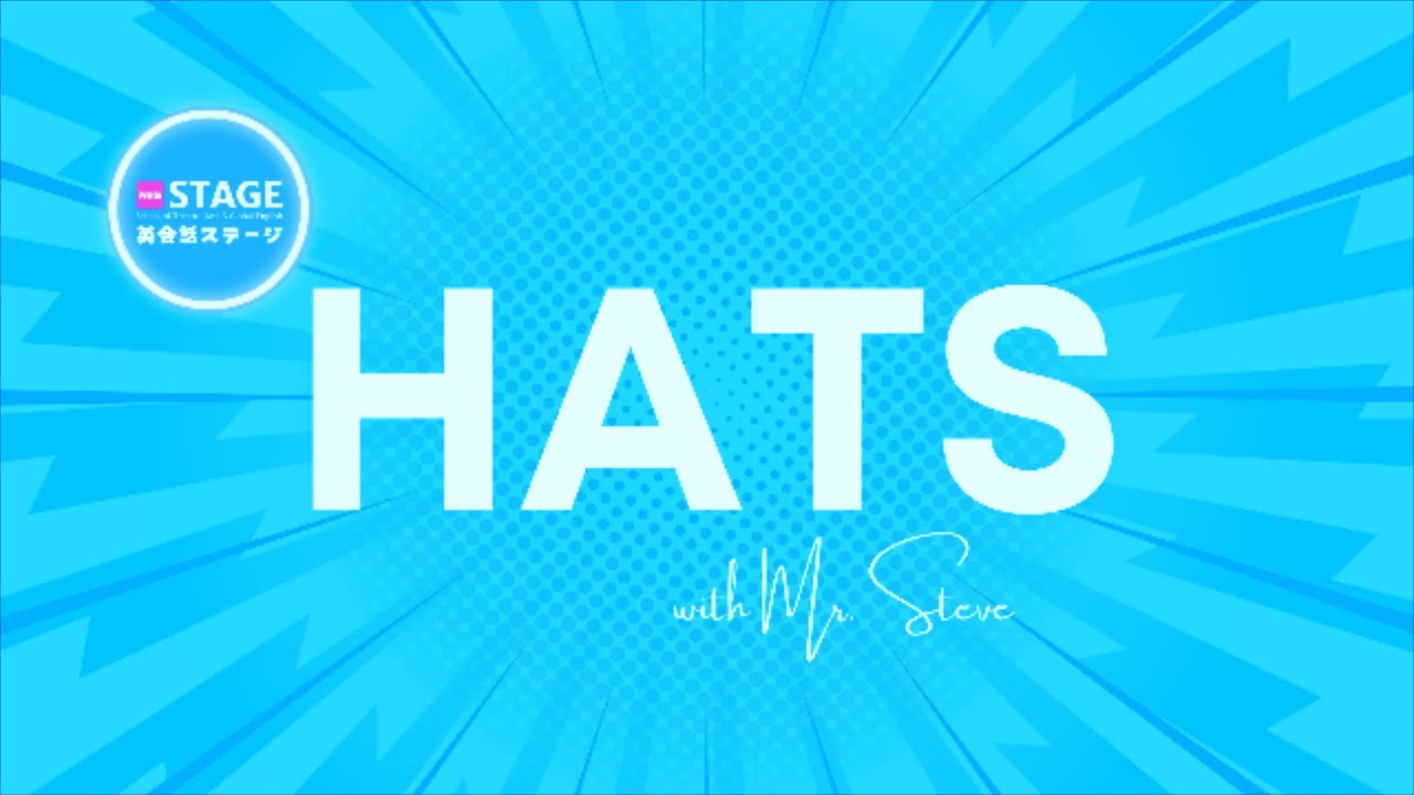 Mr. Steve Introduces Hats | Educational Video for Kids | STAGE English School