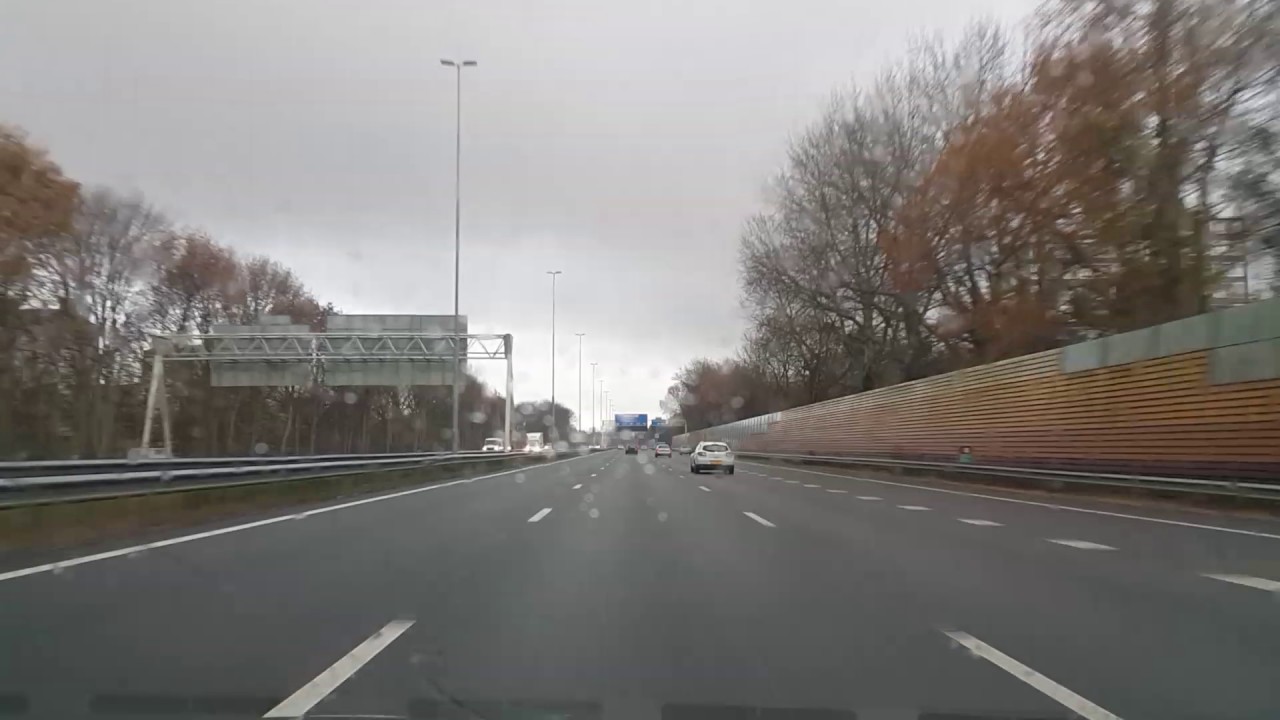 Dashcam Beelden Amsterdam : A9 Knooppunt Holendrecht ----》Knooppunt Badhoevedorp.