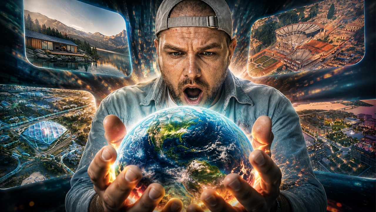 Nano Banana 2 в Google Earth теперь генерирует изображения с ИИ. Нано Банана  меняет города на карте