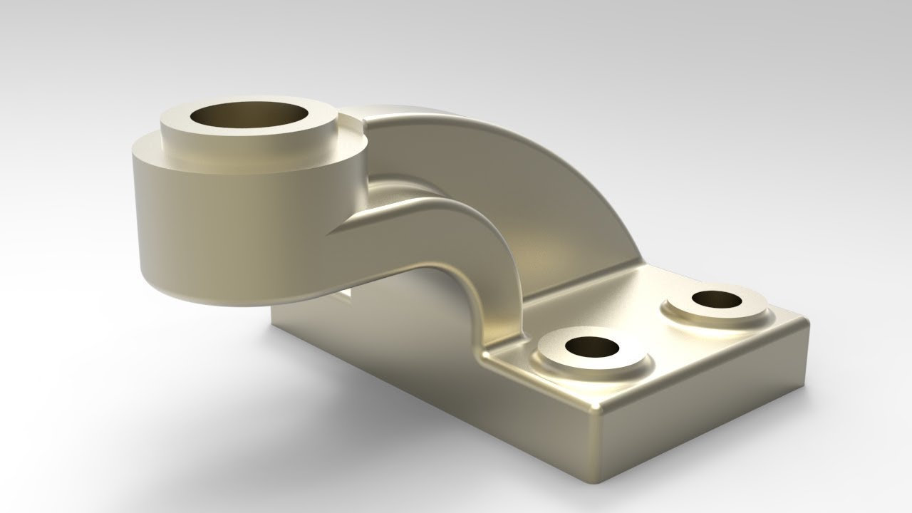 SolidWorks Yan Yatak Çizimi