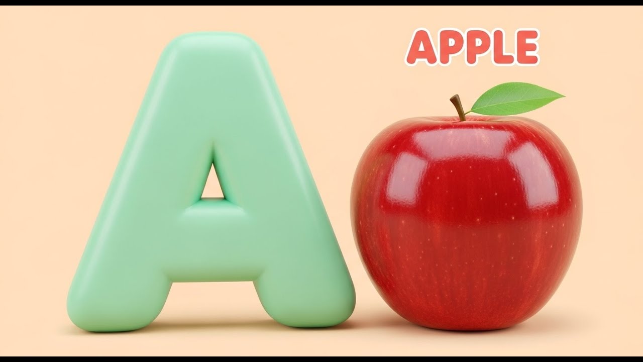 A for Apple Phonics Song | Learn ABC Alphabet