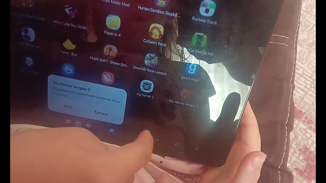 My horror Angela'yı denedik [virüs bulaştı!😱😱😱😱.] Sakın indirmeyin!