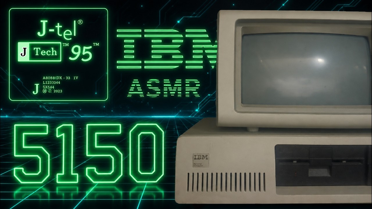 The Sounds of the IBM Personal Computer Model 5150 ASMR