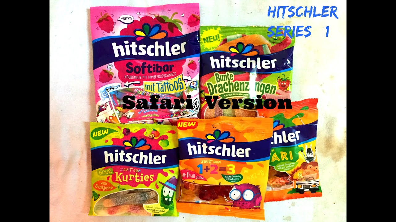 hitschler Series #2 - Kurties fruit gum version ..Best gummy candy ever from Germany..!!