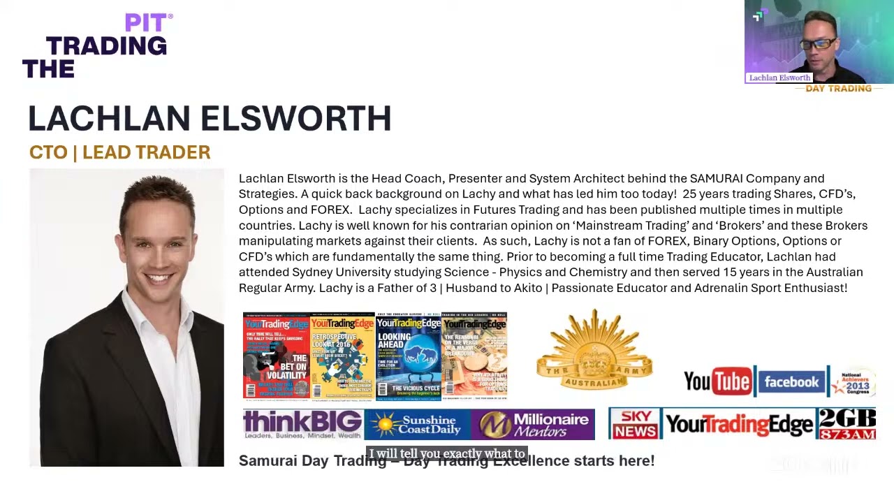 🤑🤩Learn to Trade - Live Trading Room Session with Lachlan Elsworth #livetradingroom
