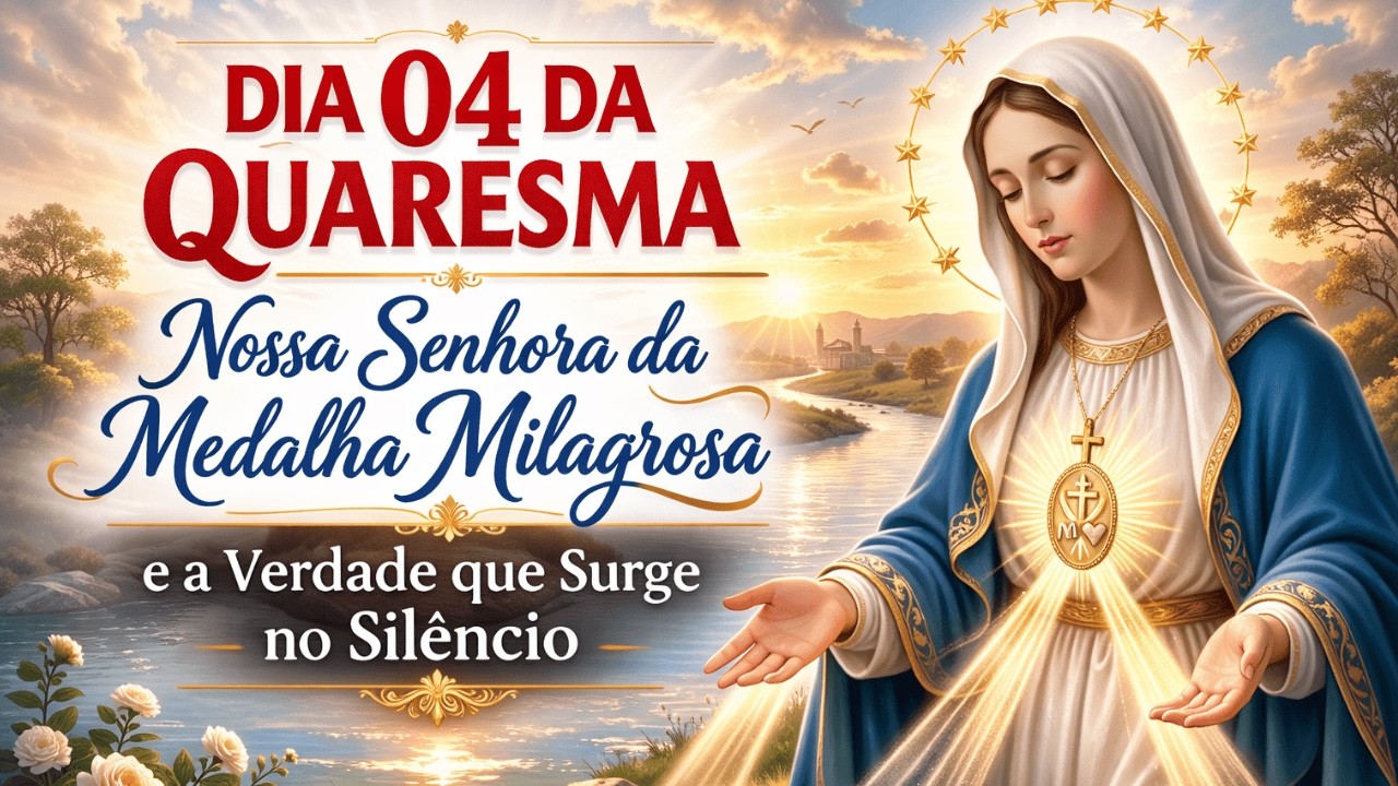 Dia 04 da Quaresma | Nossa Senhora da Medalha Milagrosa e a Verdade que Surge no Silêncio