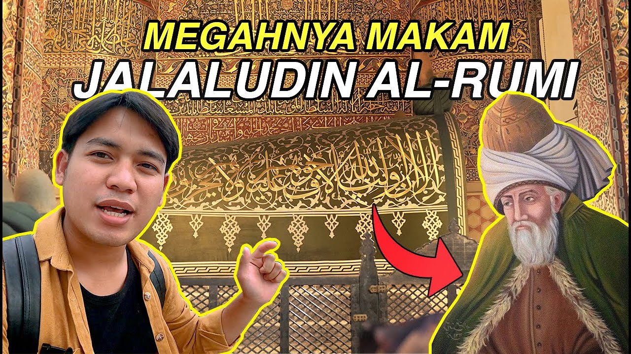 MERINDING MELIHAT MAKAM JALALUDIN AL-RUMI DI KOTA KONYA, TURKI 🇹🇷‼️