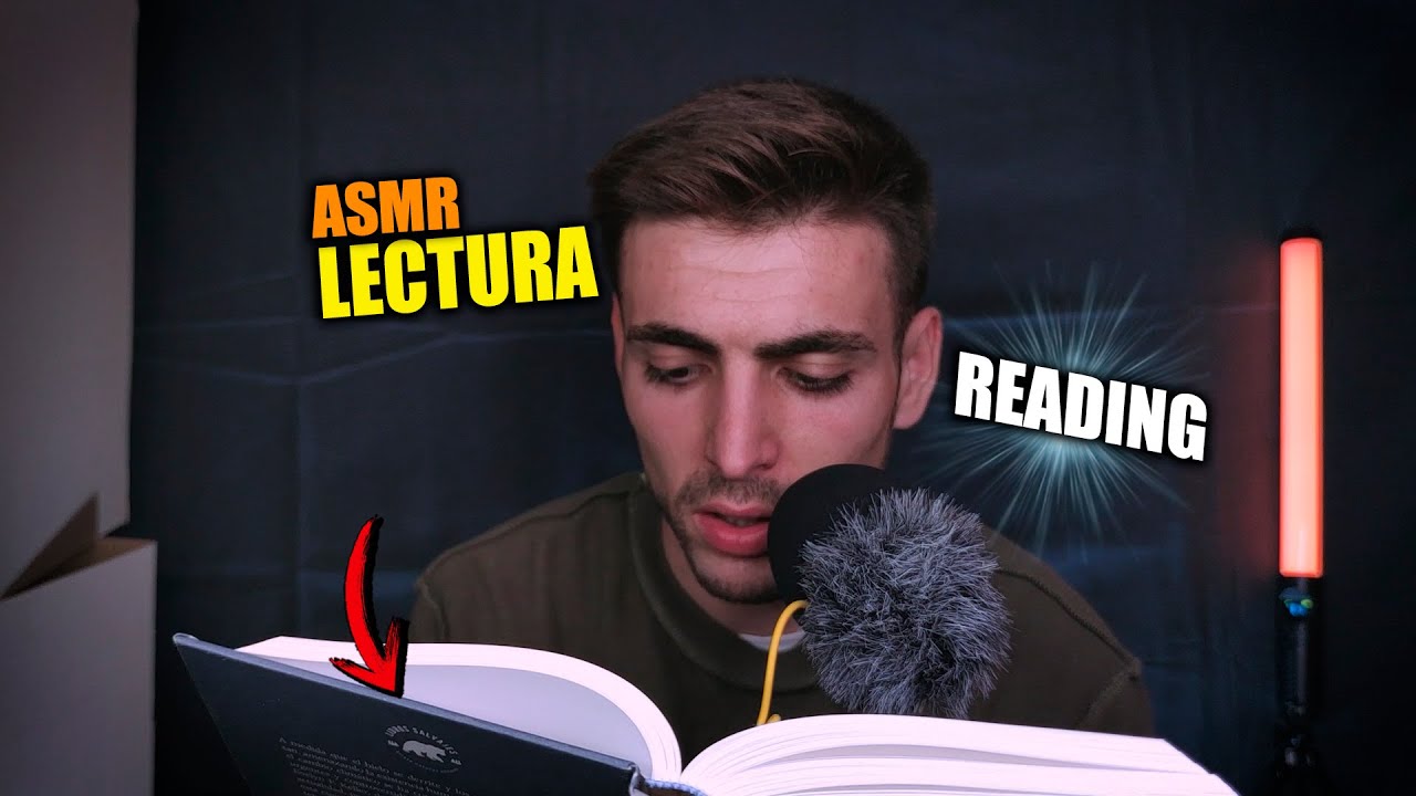 ASMR LECTURA SUSURRADA para ti | Susurrando en Español - Whispered Reading