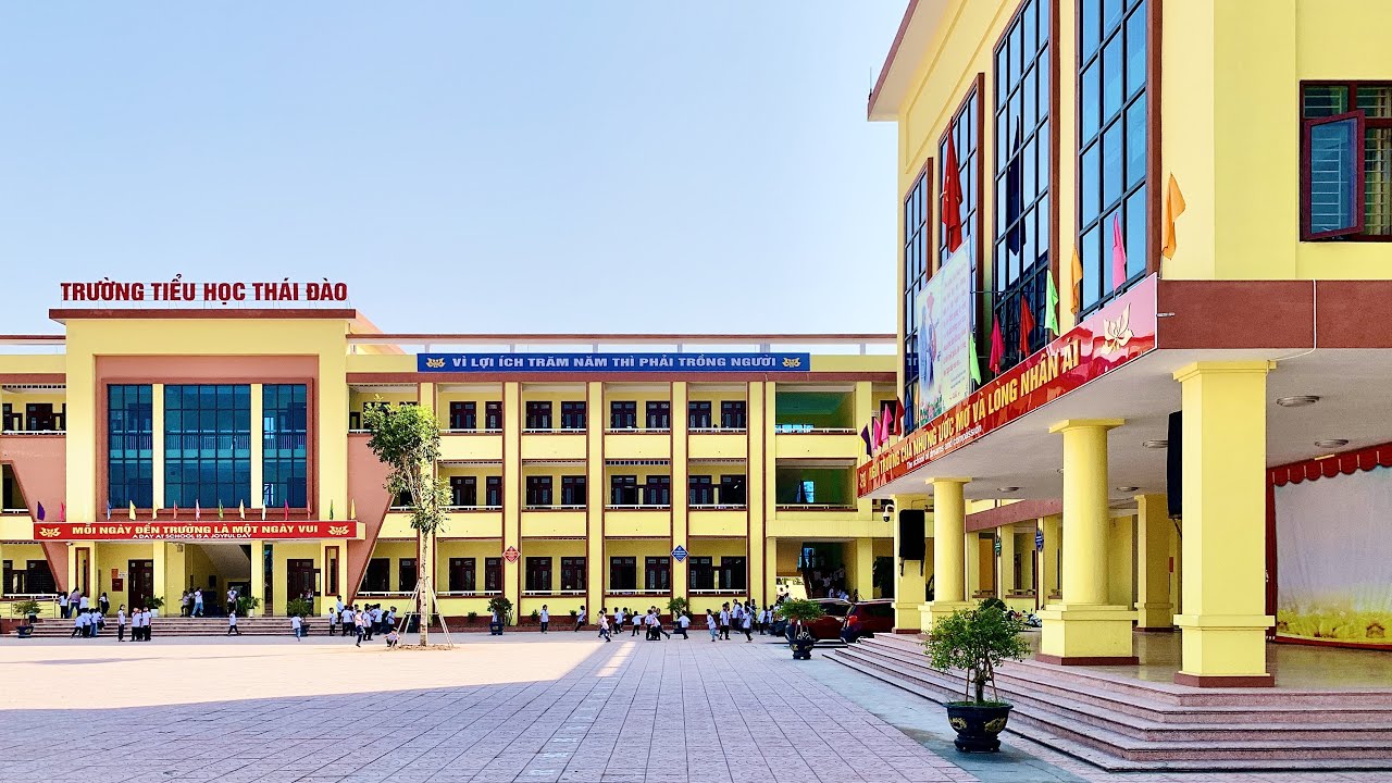 TRƯỜNG TIỂU HỌC THÁI ĐÀO - CTMN 