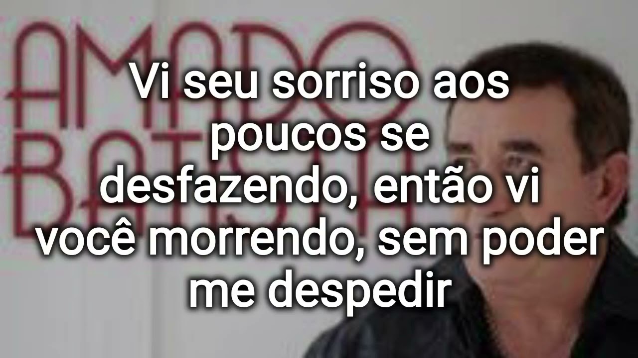 O Fruto do Nosso Amor - Karaokê/ Amado Batista
