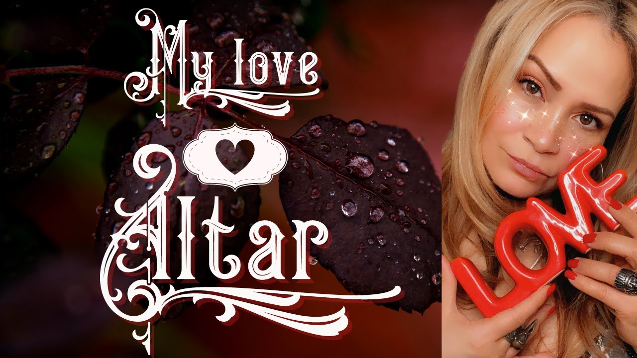 MY LOVE ALTAR (so pretty and easy)