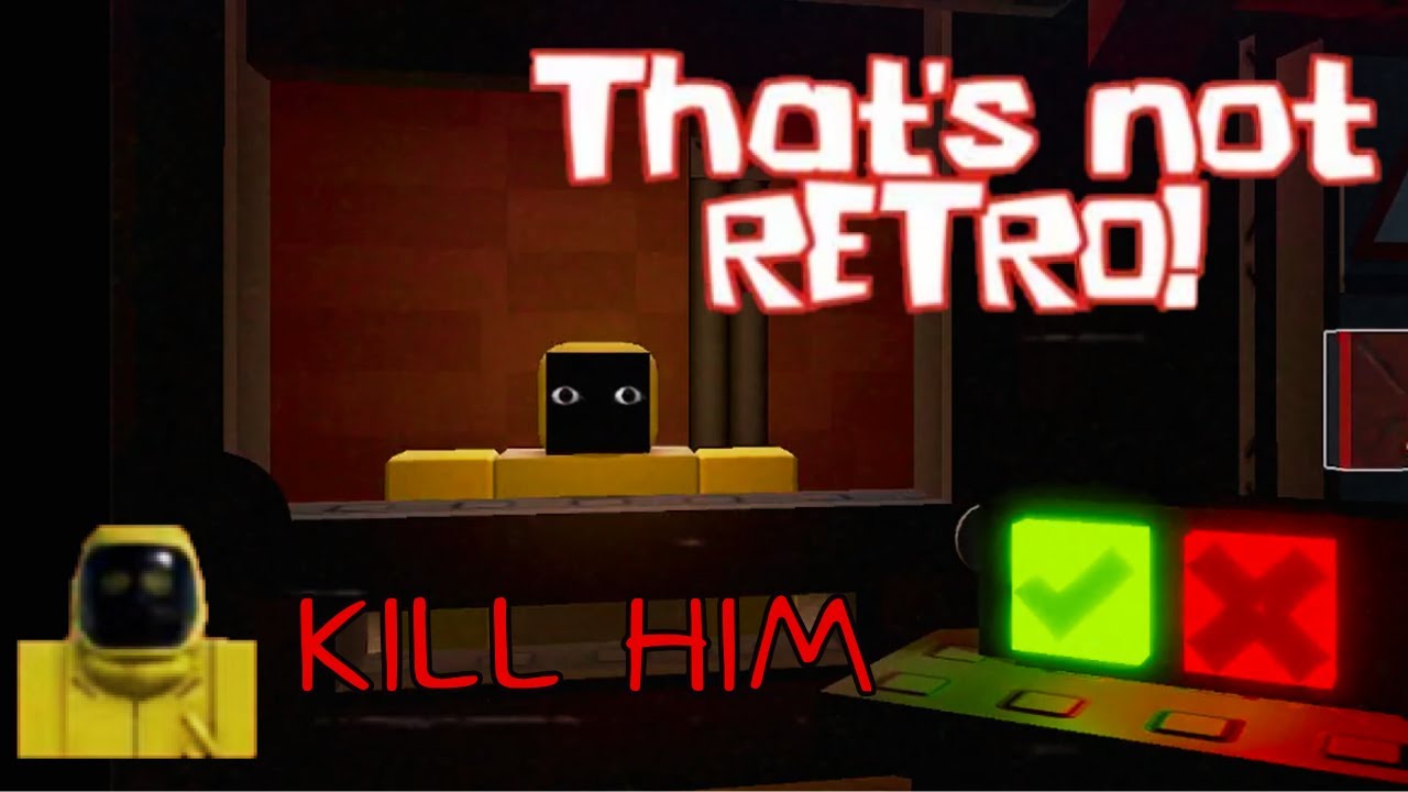 [ROBLOX] That's not Retro! Full Walkthrough