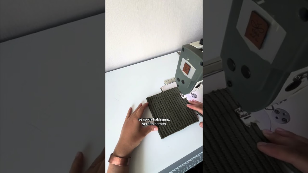 Kordon & tress ip ile kare sepet yapımı