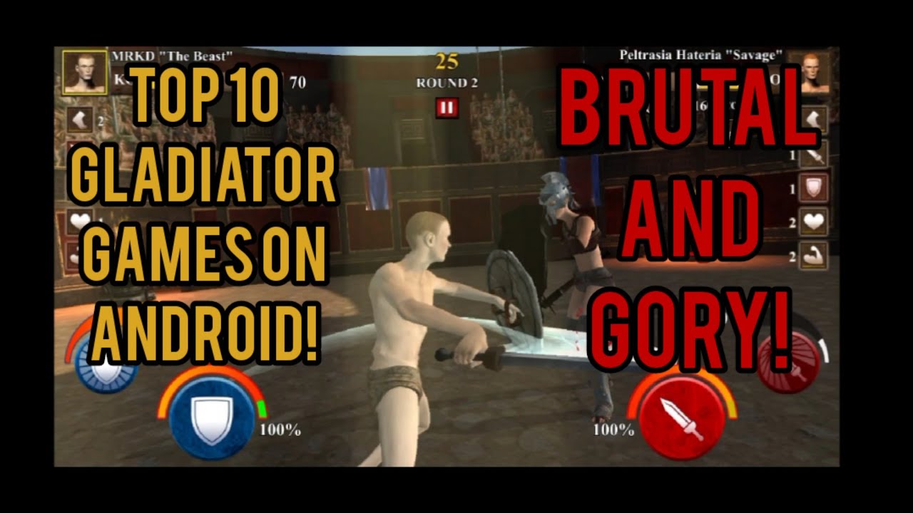 Top 10 Gladiator Games on Android (Brutal)