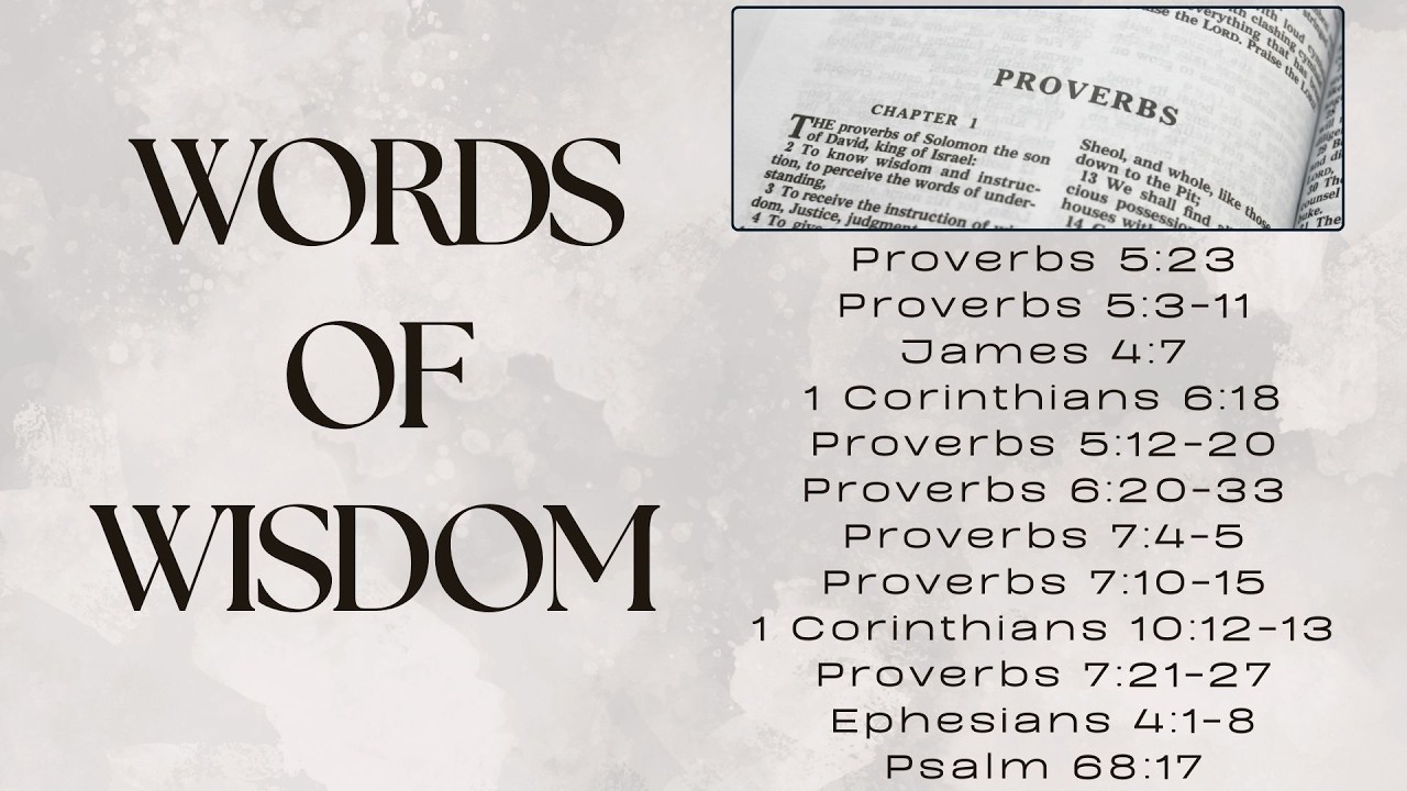 Sunday Sermon 2026/02/22 | Words of Wisdom