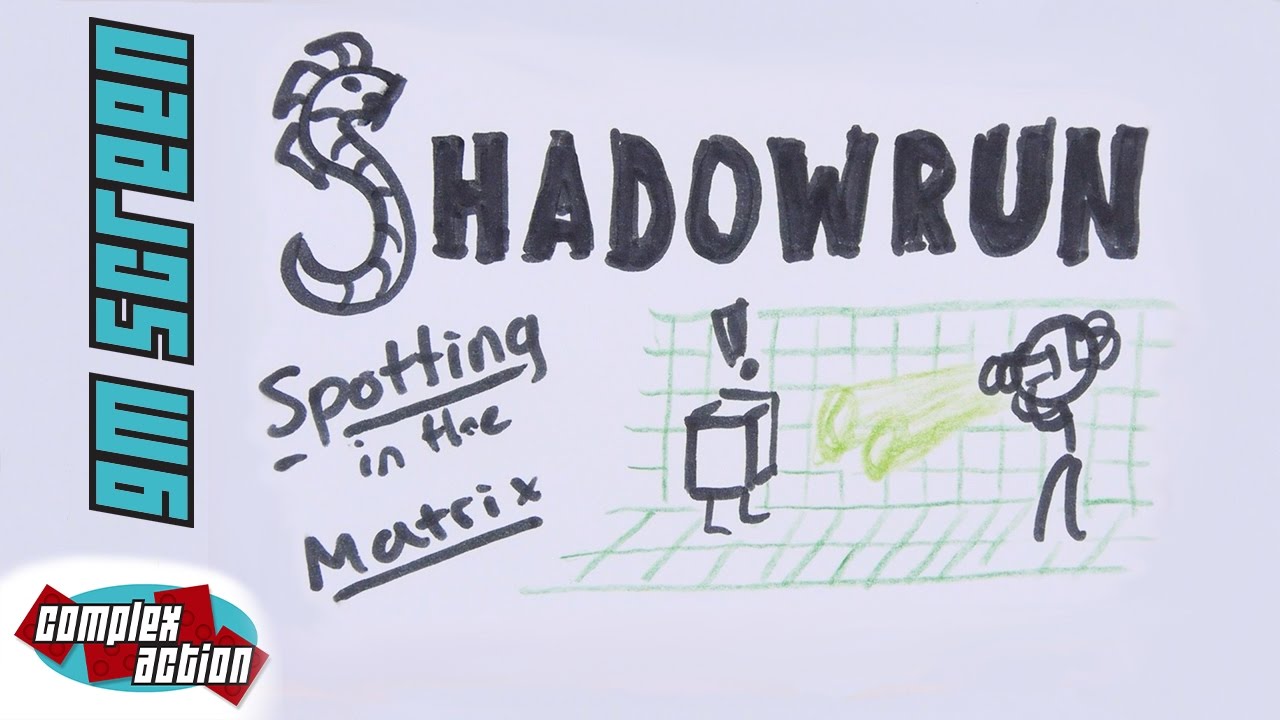 Spotting on the Matrix - GM Screen - Shadowrun 5th Edition