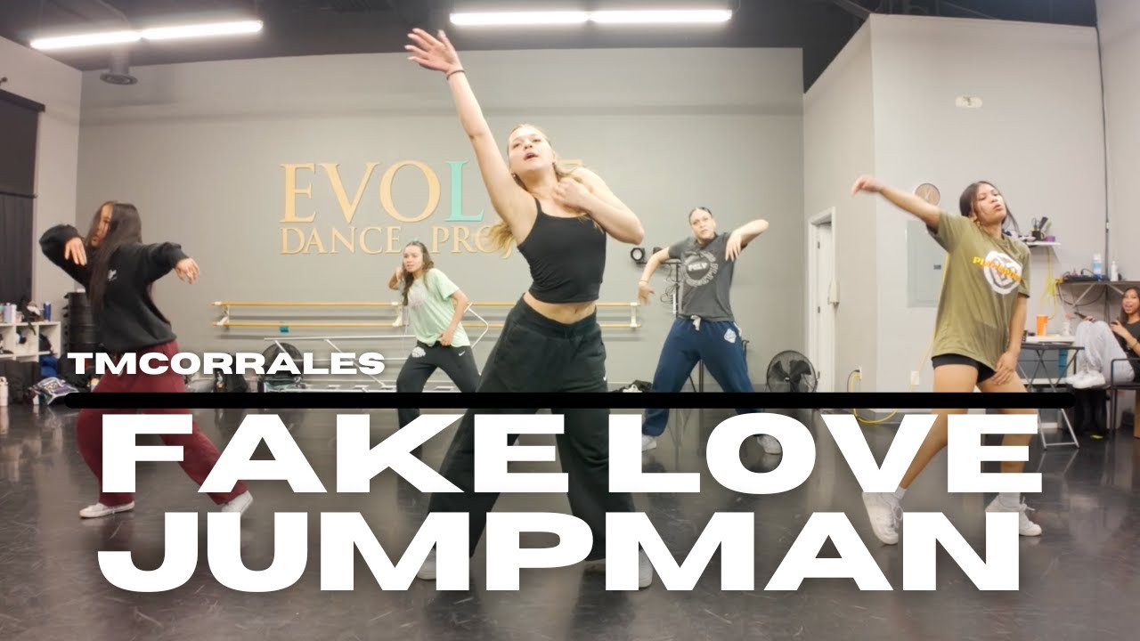 FAKE LOVE JUMPMAN SBU EDIT - DRAKE - TMCorrales Dance Class Playground Hip Hop Las Vegas