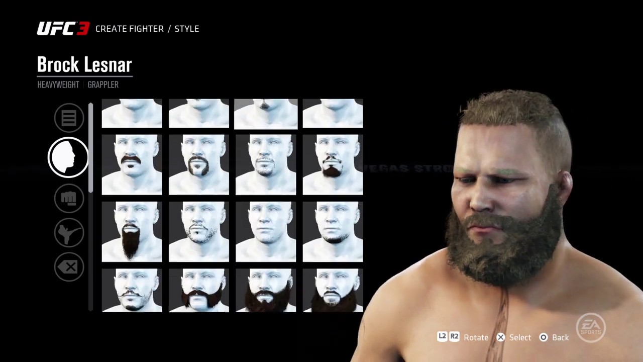 Brock Lesnar - EA UFC 3 - CAF