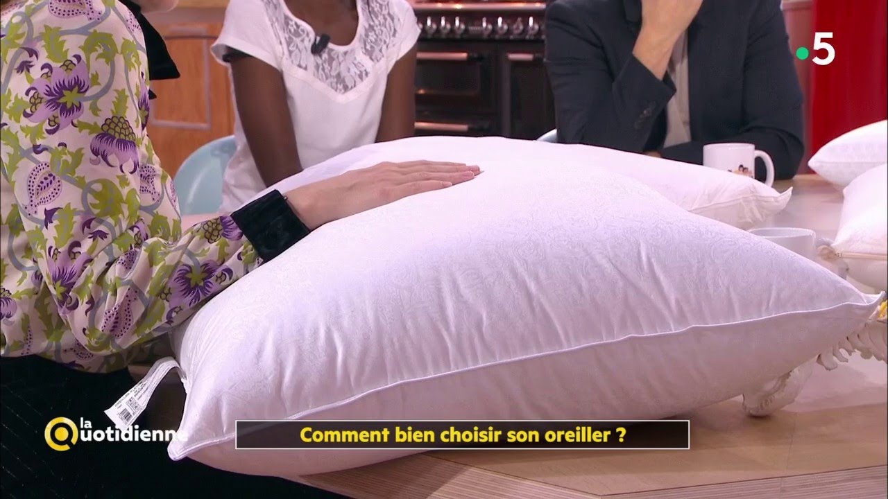 Comment bien choisir son oreiller ?  - La Quotidienne