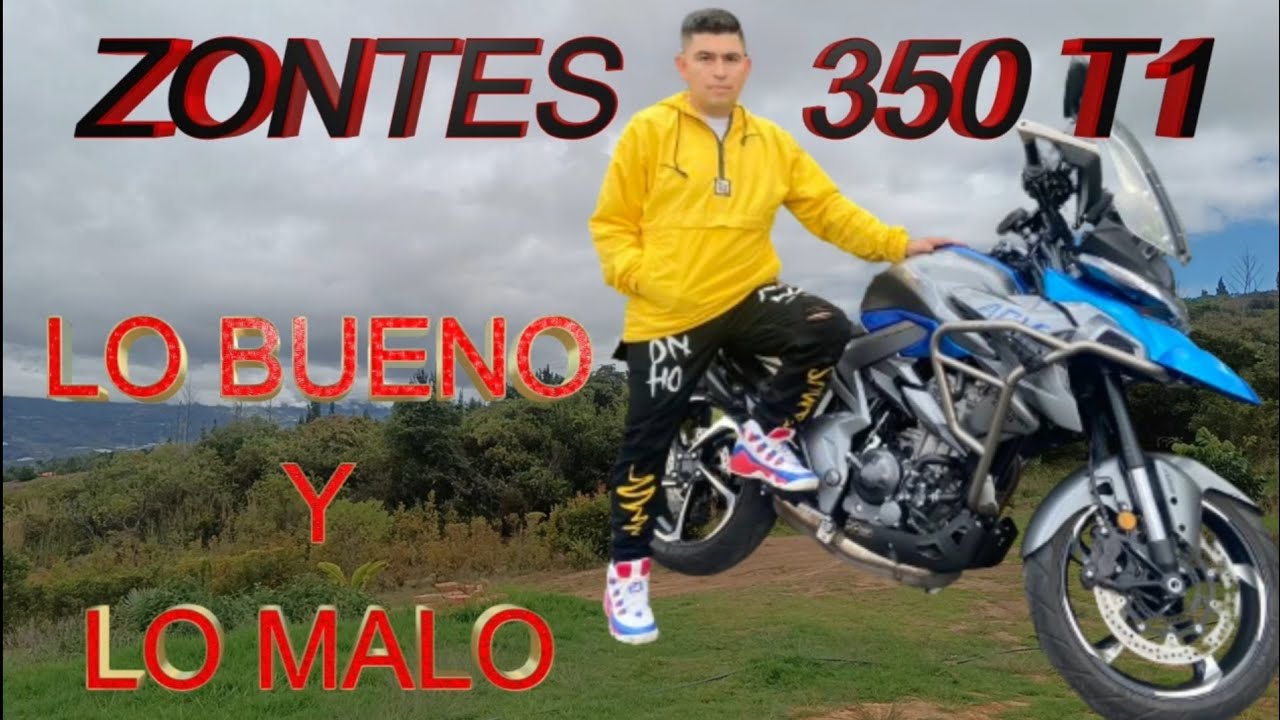 🚨🔥ZONTES 350 T1 LA REVOLUCION✌⁉ (tecnología en una moto, mira tus videos favoritos en ella)
