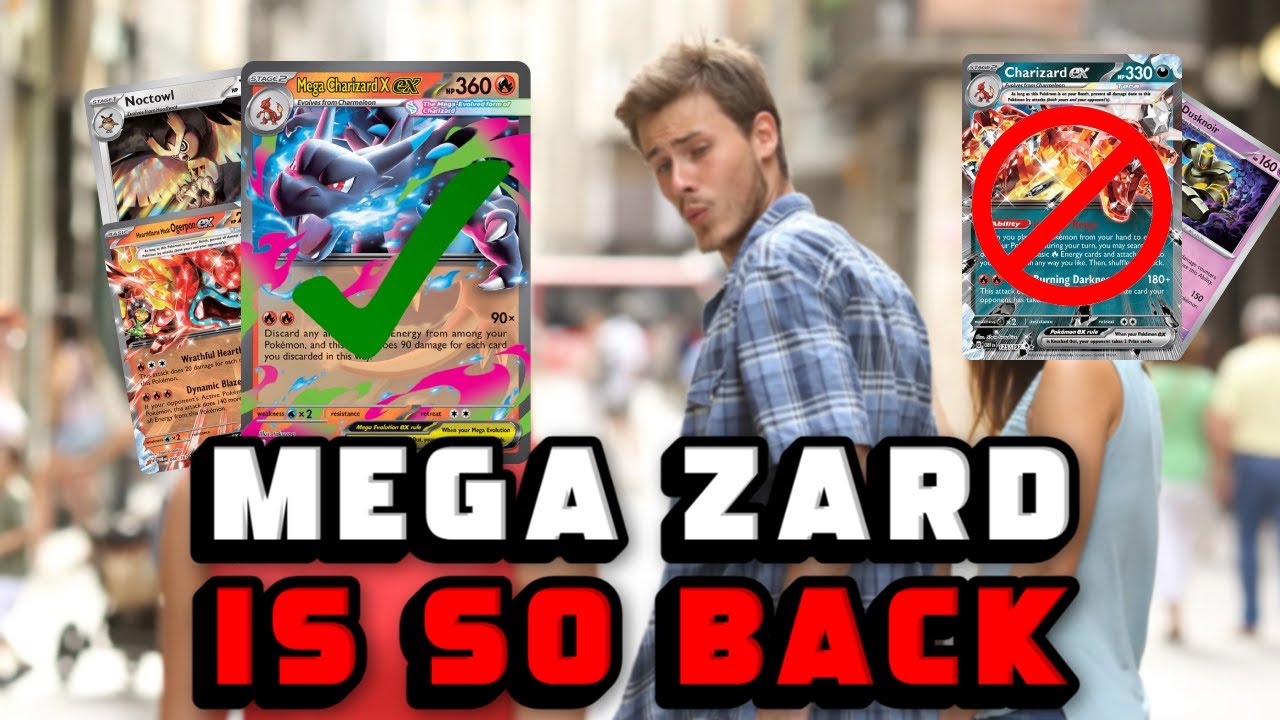 Я усовершенствовал Mega Charizard X Ex.
