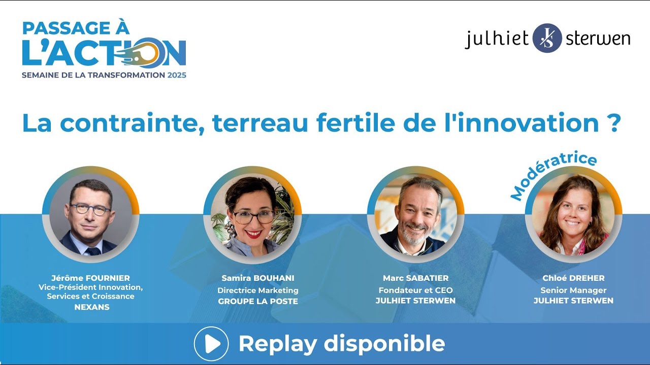 Replay | La contrainte, terreau fertile de l'innovation ?