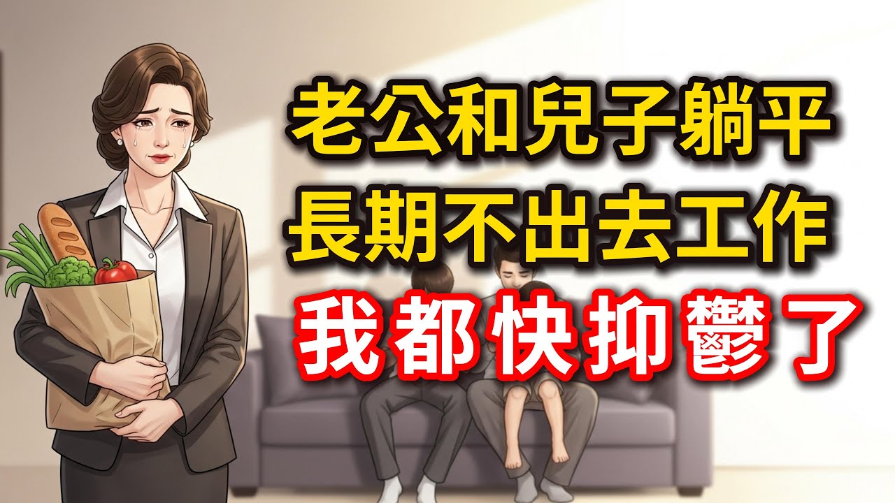 【家庭倫理】53歲阿姨含淚自述：老公兒子集體「躺平」啃老，我做了一個決定，讓他們徹底慌了！#情感故事 #家庭情感 #中年危機 #女性成長
