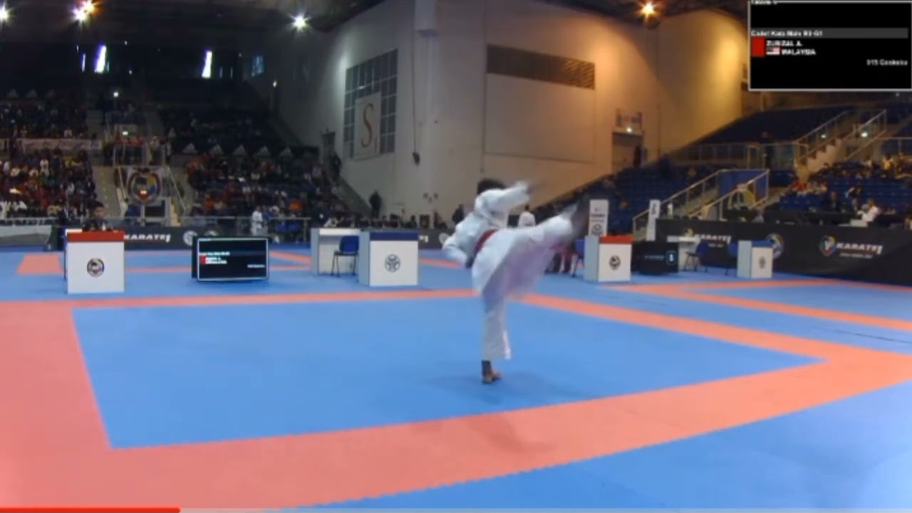 Alvince (🇲🇾Mas) cadet ind KATA male R-3 KARATE 1 Youth League Venice Italy 2022