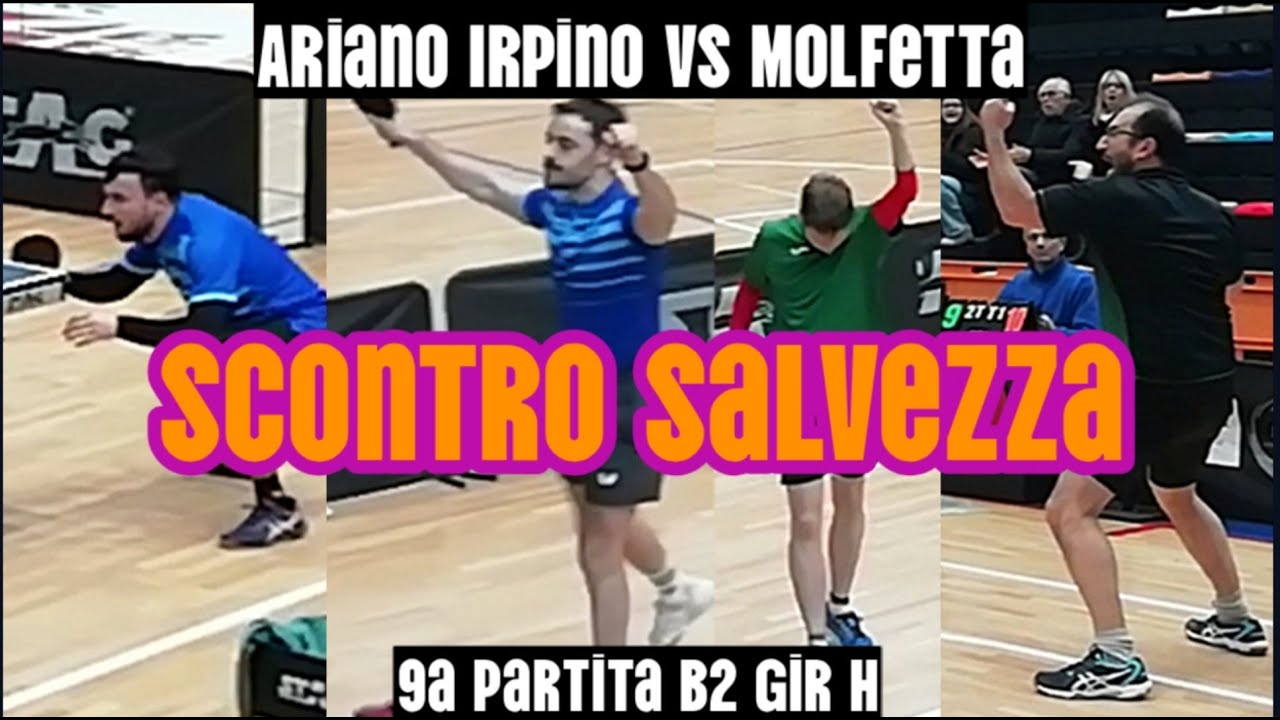 Scontro Salvezza - Highlights 9a partita di campionato B2 gir H Molfetta Vs Ariano Irpino