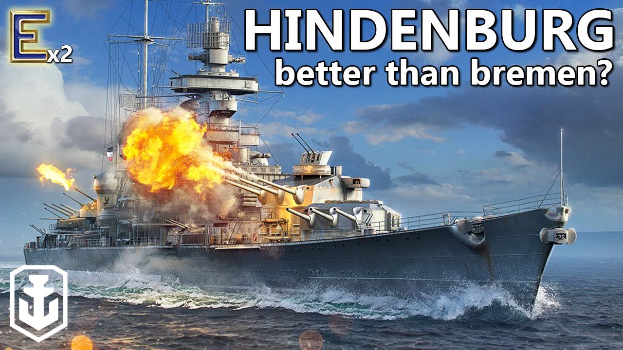 How Does Hindenburg Compare To Bremen? (World of Warships)