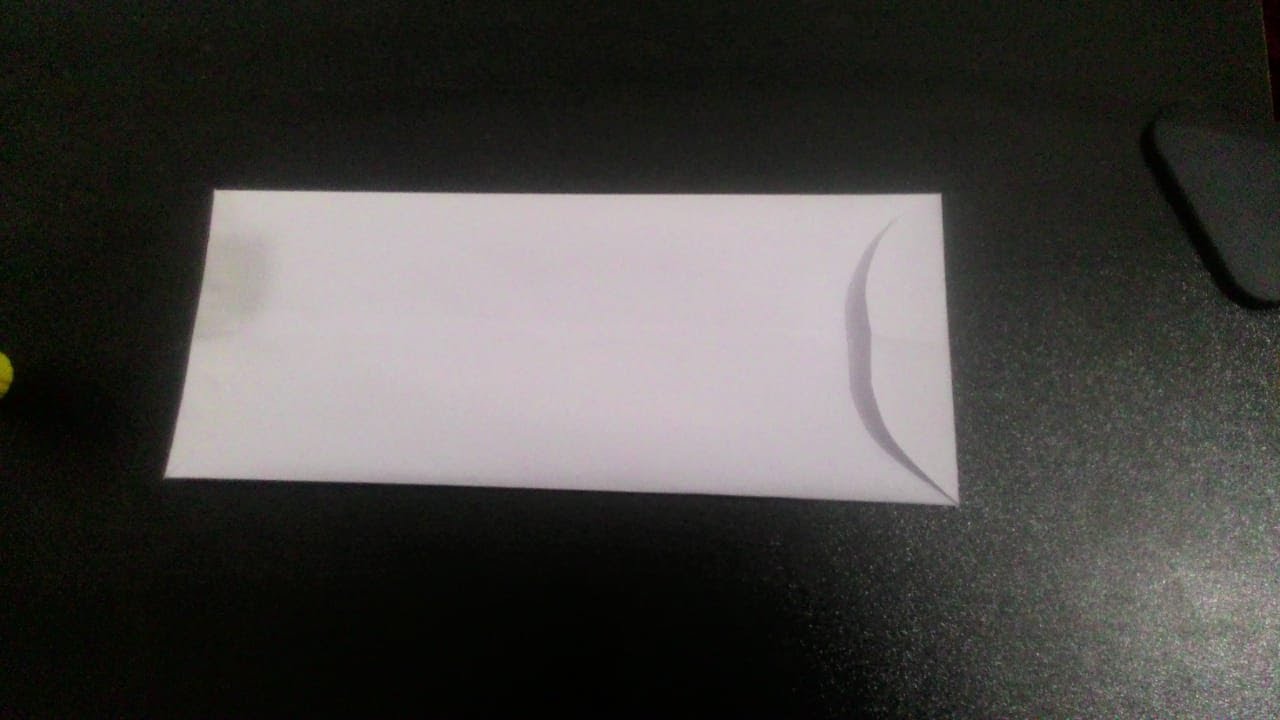 How to make an envelope using A4 size paper