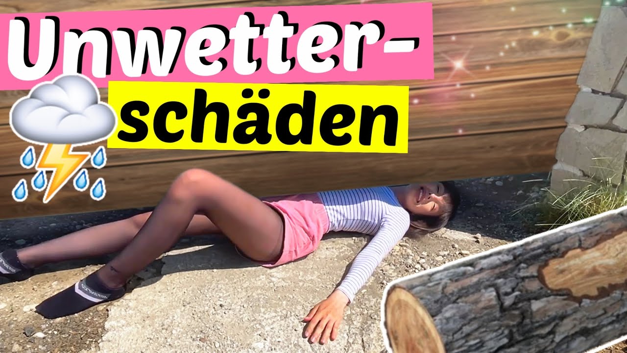 Unwetterschäden auf meinem Bauernhof 😭 | ViktoriaSarina