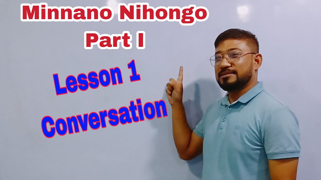 Minna Nihongo Part I ( Lesson 1 ) Conversation. Learn Japanese Language. RS CHANNEL