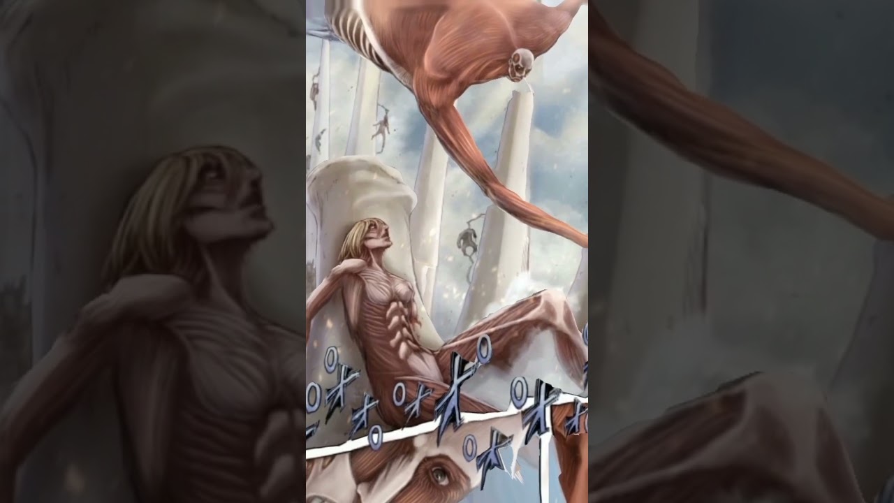 Attack on Titan, manga with colored pictures, episodes 133-138