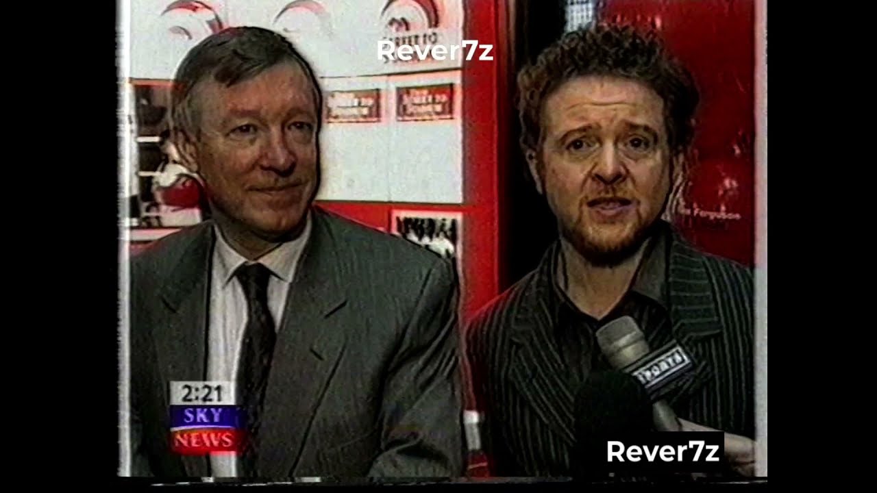 Simply Red's Mick Hucknall & Sir Alex Ferguson |  March 1999
