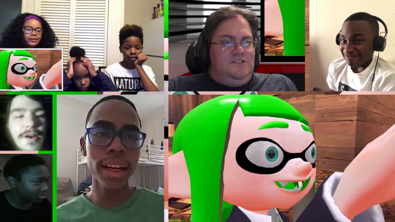 [Splatoon GMOD] Inkura's Situation [REACTION MASH-UP]
