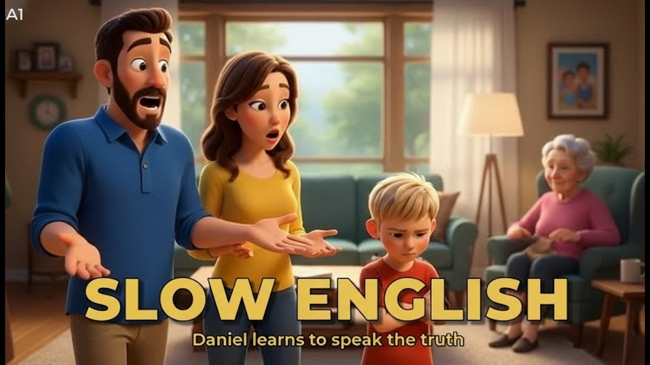 Daniel learns to speak the truth/Easy English Listening a1/(A2)