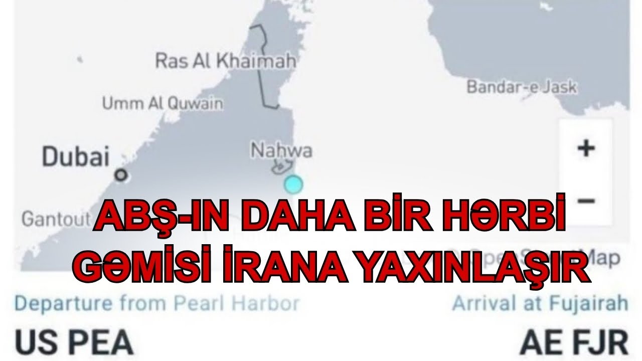 TƏCİLİ: ABŞ-ın daha bir hərbi gəmisi İrana yaxınlaşır. Xomenei görüşə gəlmədi - LAF TV