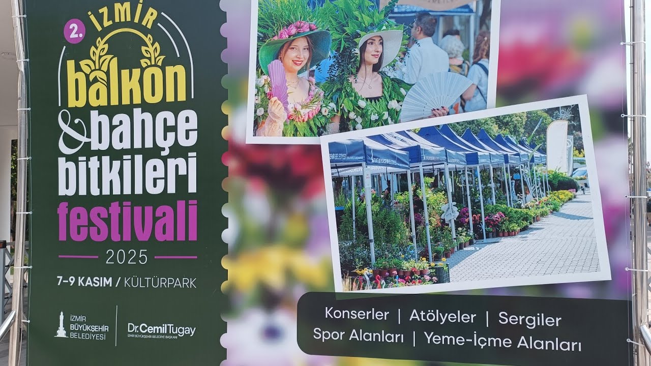 2 ci İzmir Bahçe Balkon Bitkileri festivali Hoş geldiniz 🇹🇷#aboneol #plants #keşfetbeniöneçıkar #🌹🌷🌺