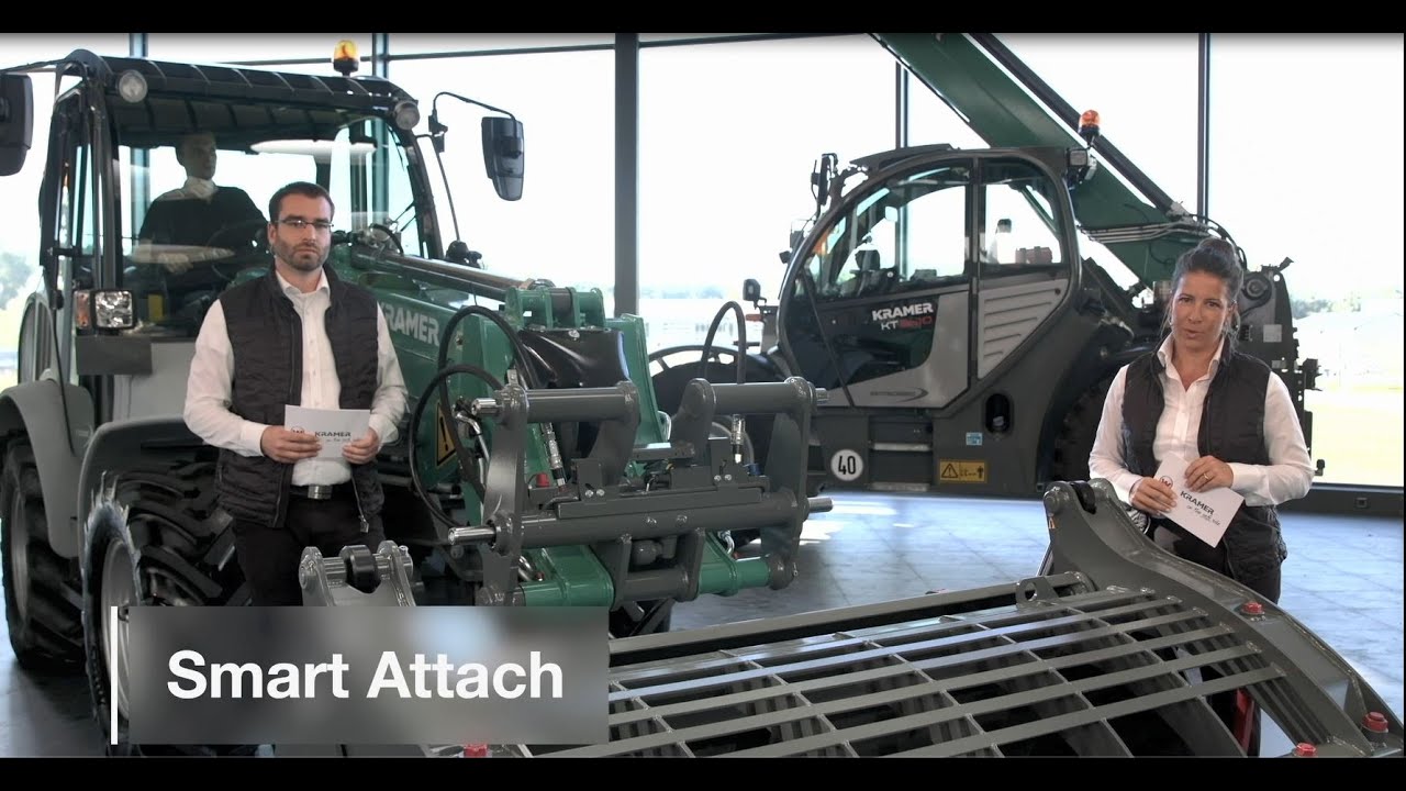 Kramer Smart Attach - w pełni hydrauliczna płyta szybkiego montażu | PL
