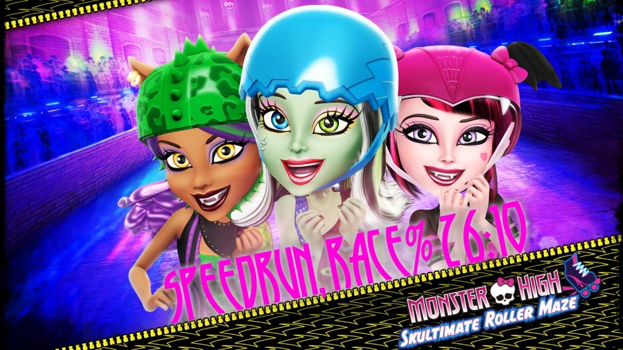 Monster High Skultimate Roller Maze Race% 26:10 WR!