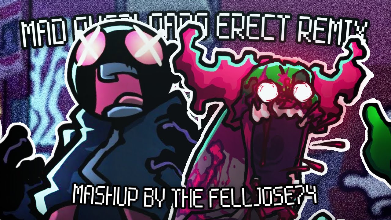 Mad Overload ERECT Fell Remix [Madness Erect x Ballistic Erect | Tricky Vs. Whitty] FNF' Mashup