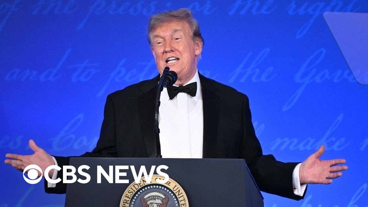 Trump takes swings at journalists at White House Correspondents' Dinner