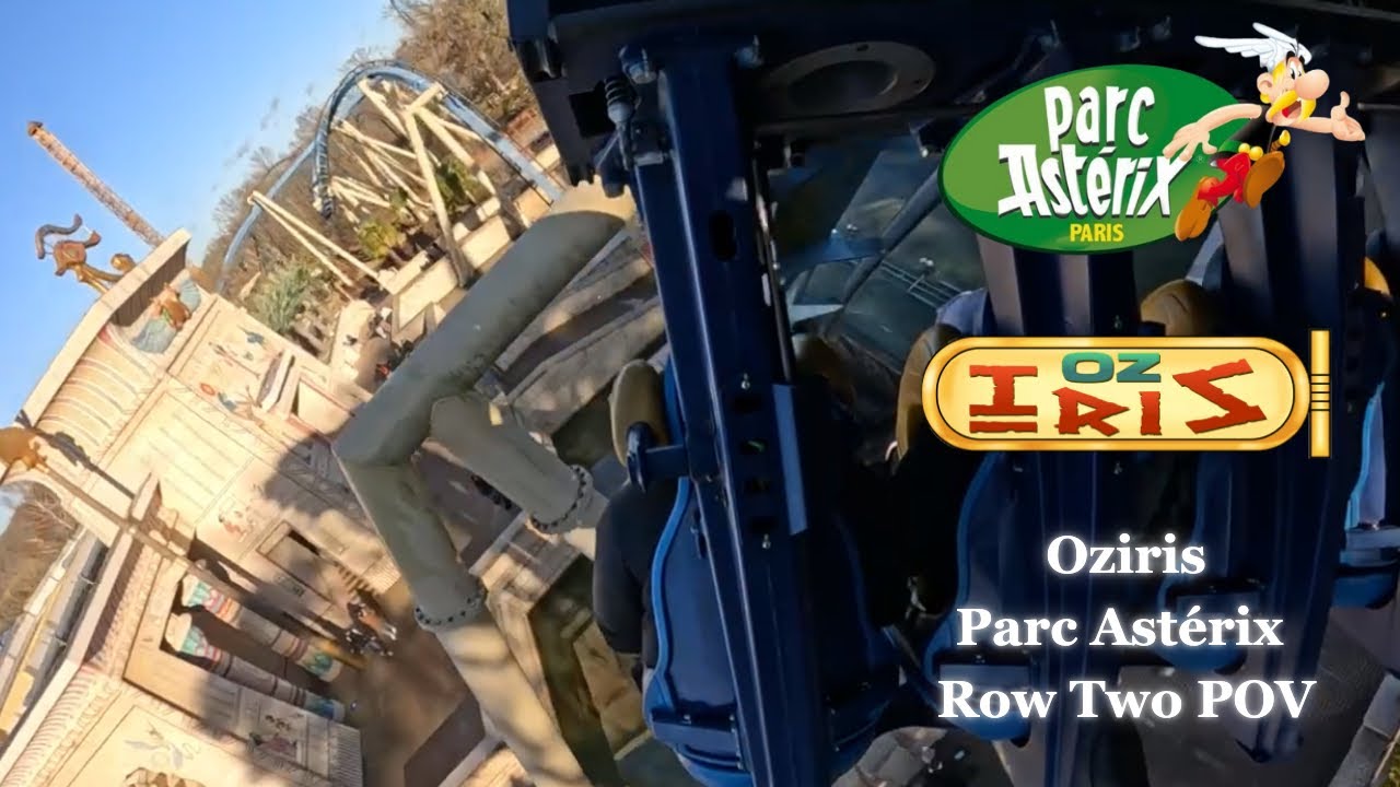 OzIris Onride Row 2 POV | Major B&M Invert (Parc Astérix)