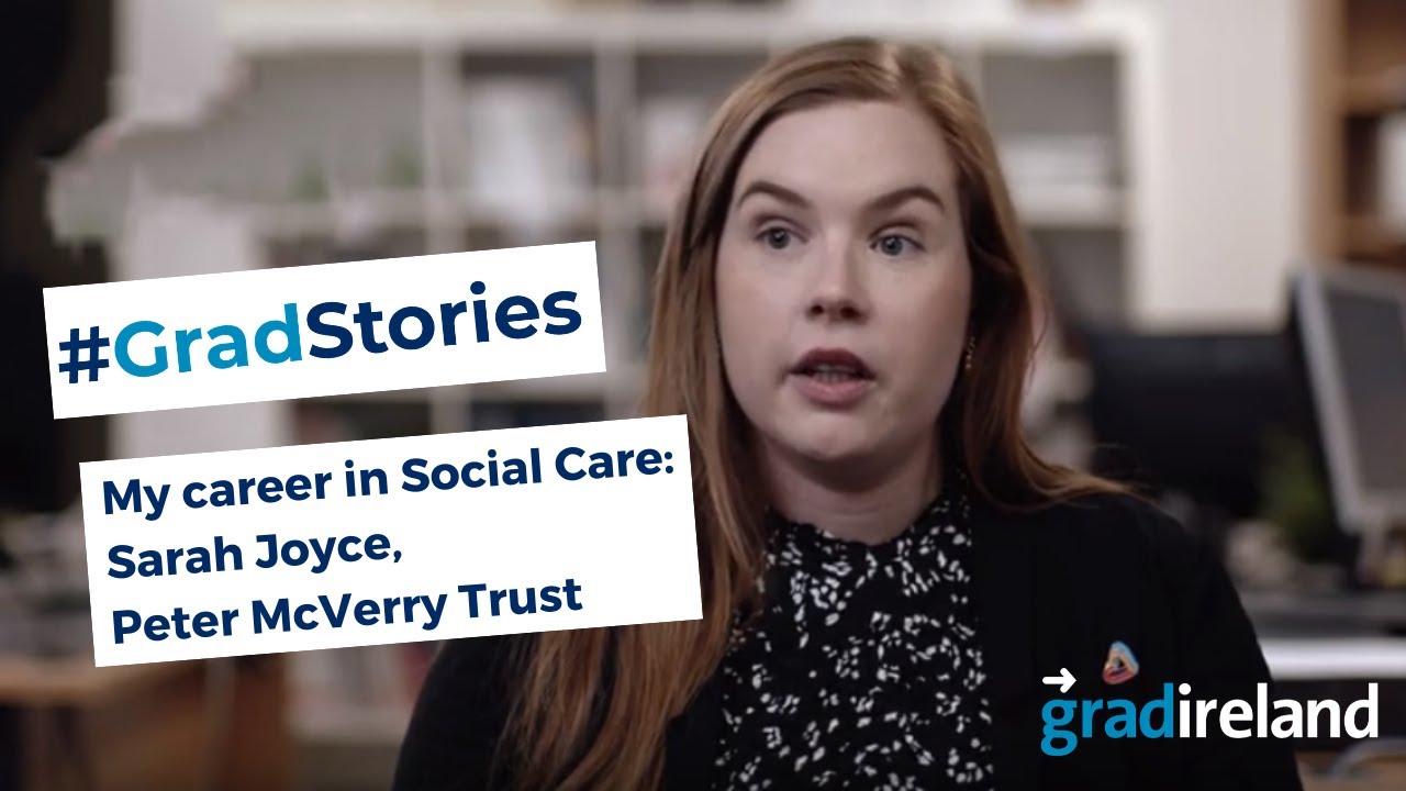 My Career in Social Care: Sarah Joyce, Project Worker, Peter McVerry Trust