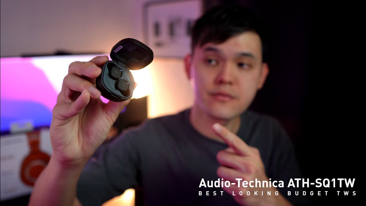 Audio-Technica ATH SQ1TW — TWS-наушники с ярким и уникальным дизайном