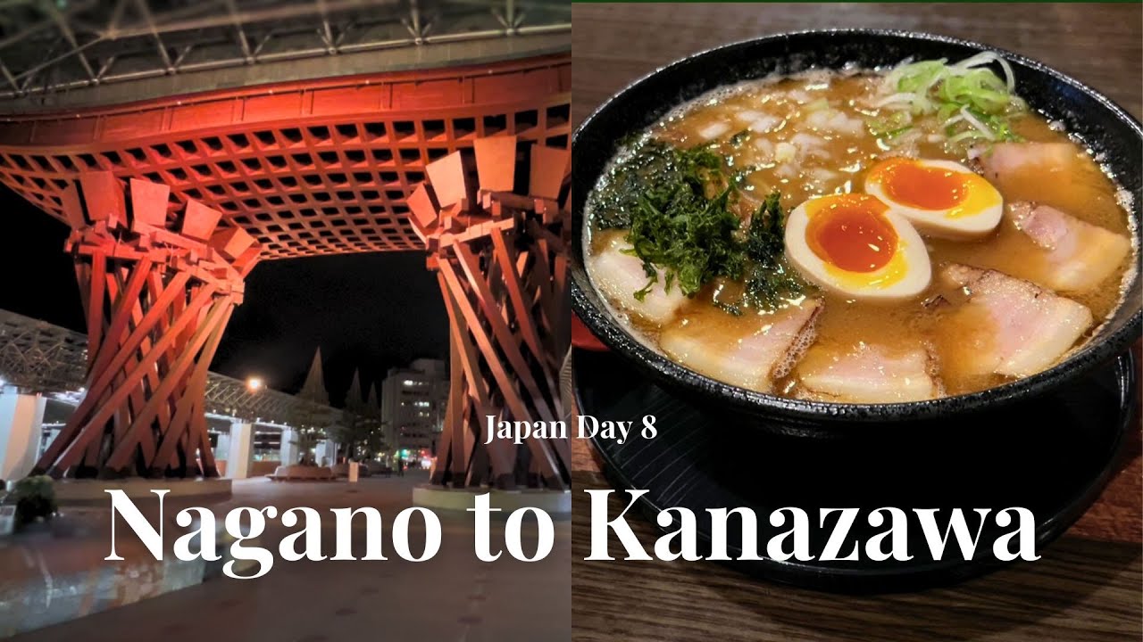 From Nagano to Kanazawa: Exploring Stations, Hotel Forza Kanazawa, and Tasty Eats || Japan Day 8